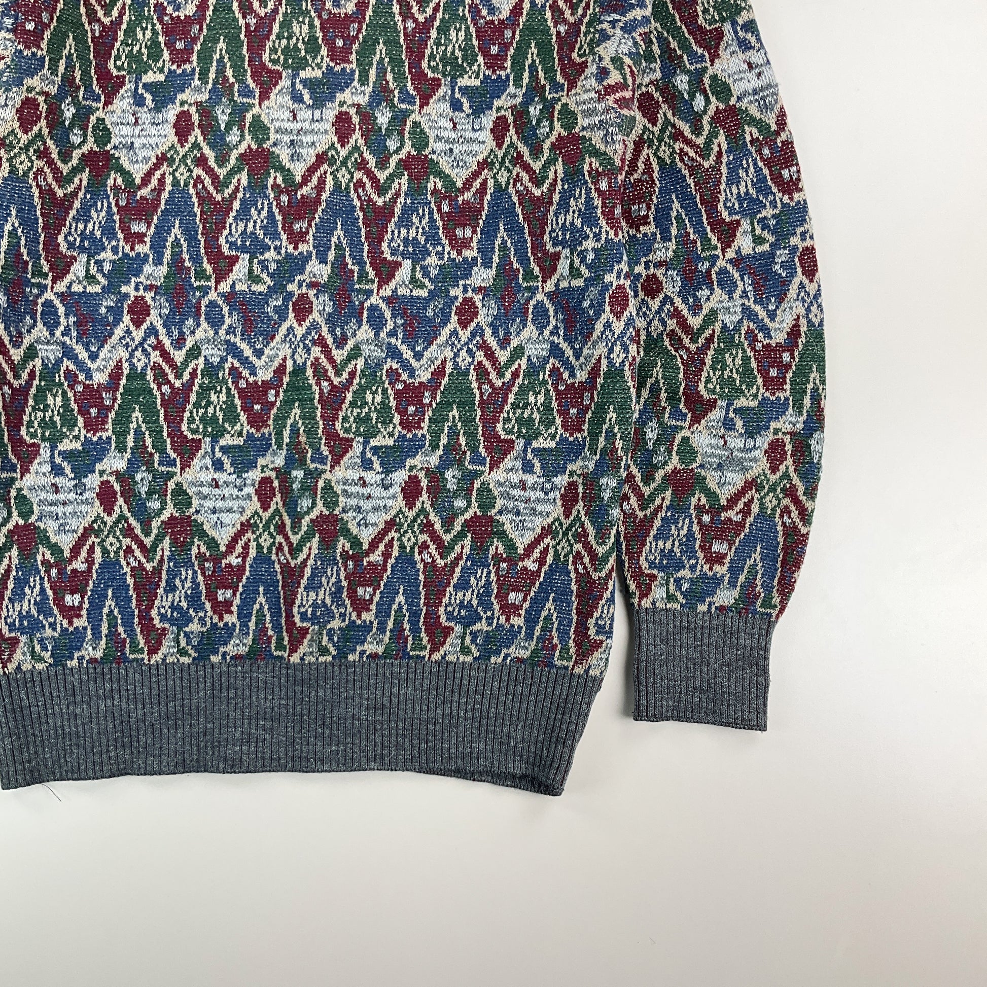 Black Missoni Sport 90s Sweatshirt - 4/Medium-MISSONI-olesstore-vintage-secondhand-shop-austria-österreich