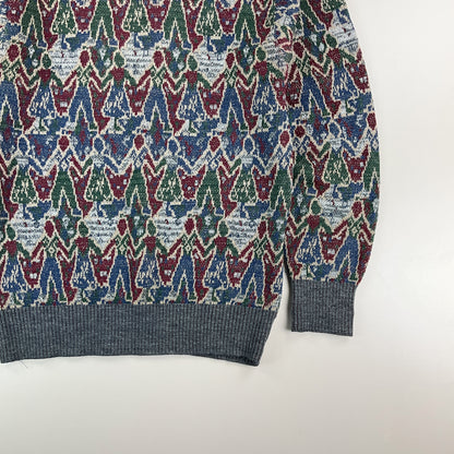 Black Missoni Sport 90s Sweatshirt - 4/Medium-MISSONI-olesstore-vintage-secondhand-shop-austria-österreich