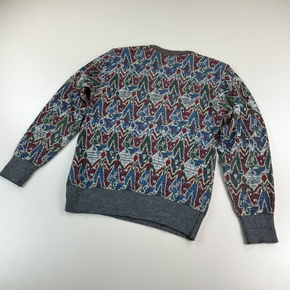 Black Missoni Sport 90s Sweatshirt - 4/Medium-MISSONI-olesstore-vintage-secondhand-shop-austria-österreich
