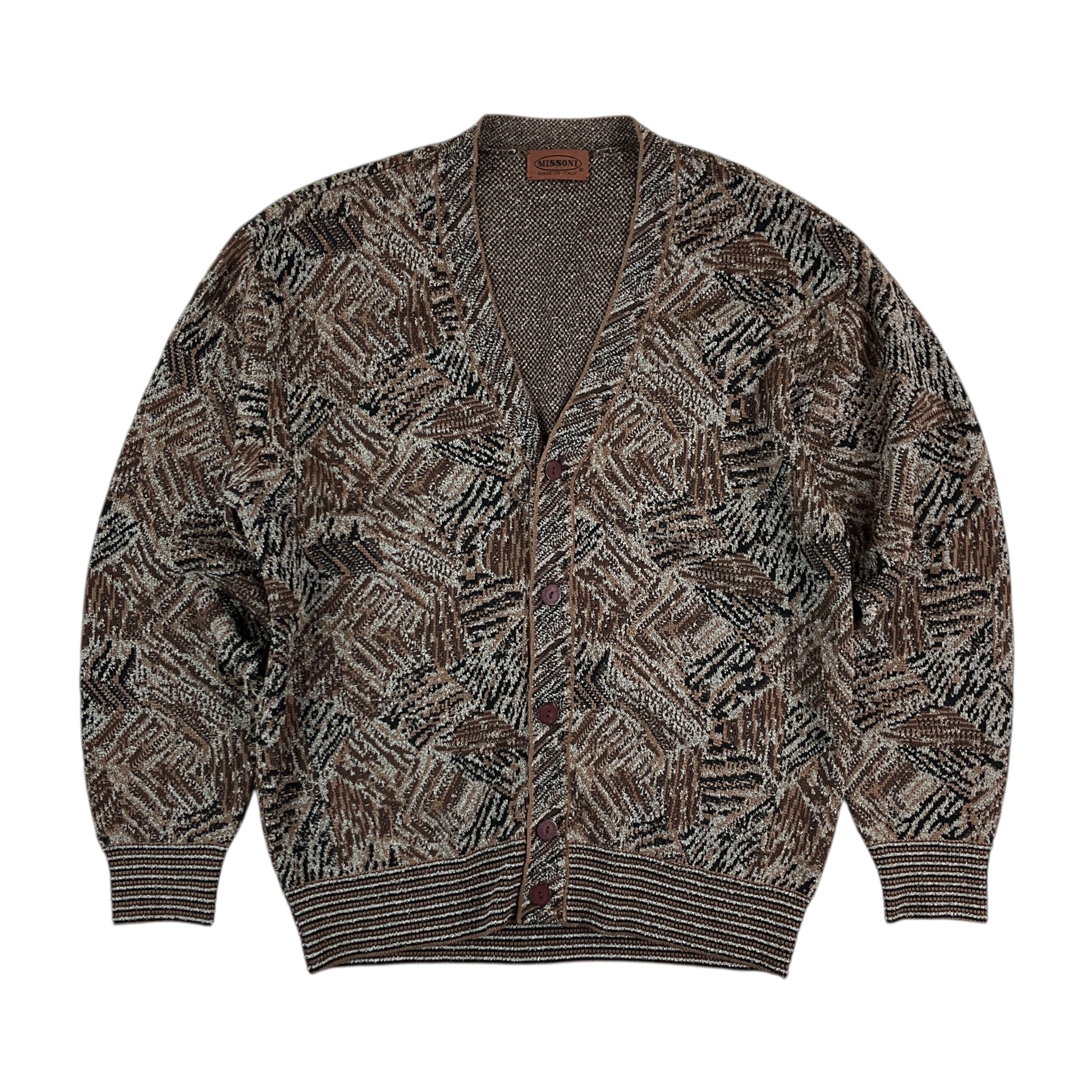 Missoni 90s Caperdoni Cardigan - Medium-MISSONI-olesstore-vintage-secondhand-shop-austria-österreich