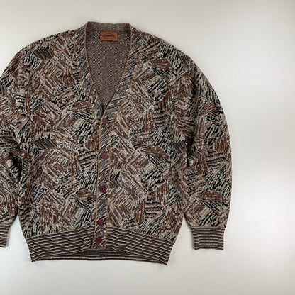 Missoni 90s Caperdoni Cardigan - Medium-MISSONI-olesstore-vintage-secondhand-shop-austria-österreich