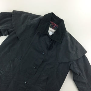 Blackhouse 90s Wax Coat Jacket - XS-BLACKHOUSE-olesstore-vintage-secondhand-shop-austria-österreich