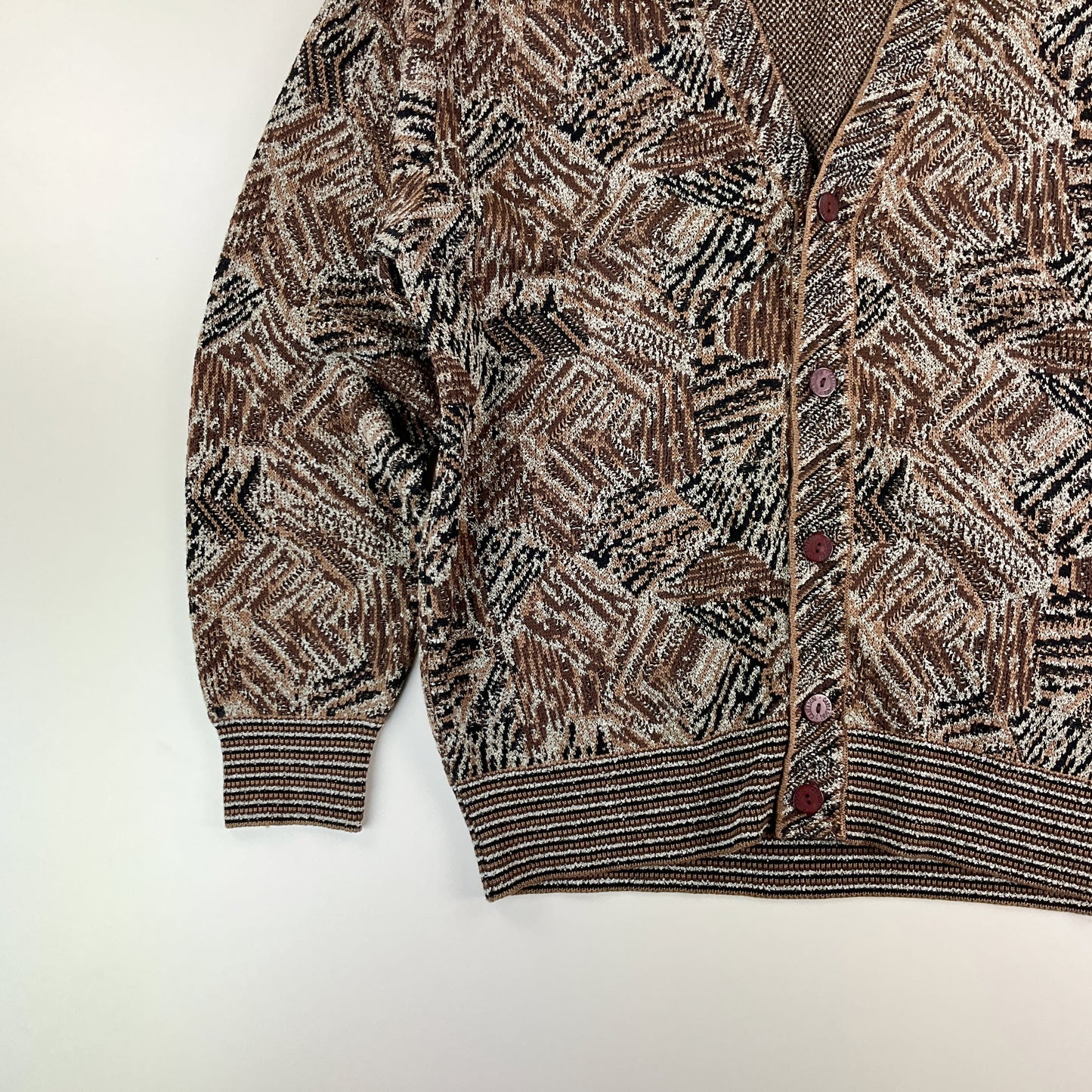 Missoni 90s Caperdoni Cardigan - Medium-MISSONI-olesstore-vintage-secondhand-shop-austria-österreich