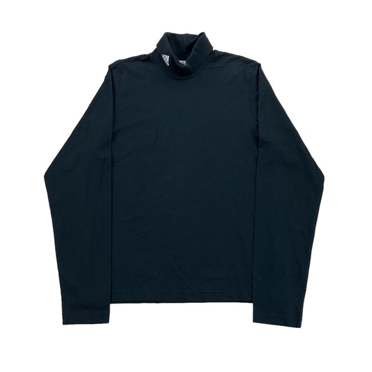 Adidas Mockneck Sweatshirt - Large-Adidas-olesstore-vintage-secondhand-shop-austria-österreich