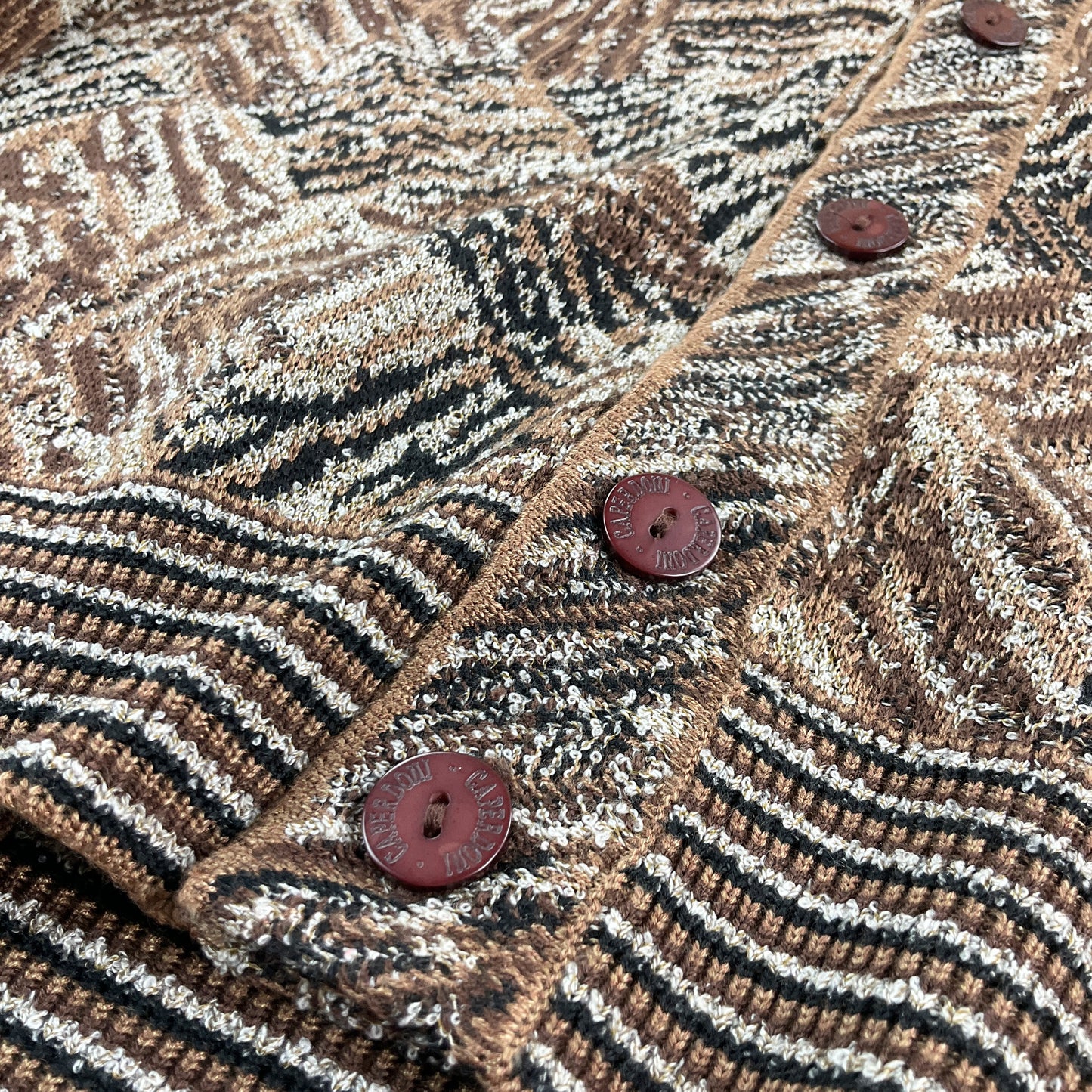 Missoni 90s Caperdoni Cardigan - Medium-MISSONI-olesstore-vintage-secondhand-shop-austria-österreich