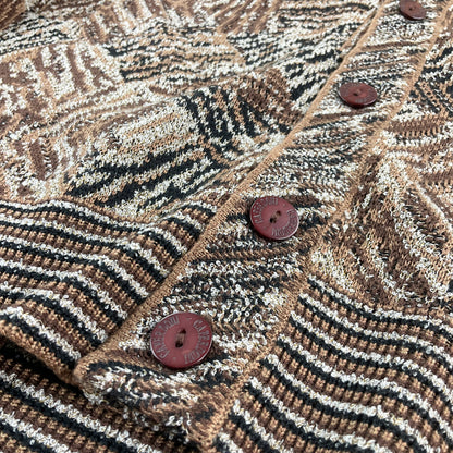 Missoni 90s Caperdoni Cardigan - Medium-MISSONI-olesstore-vintage-secondhand-shop-austria-österreich
