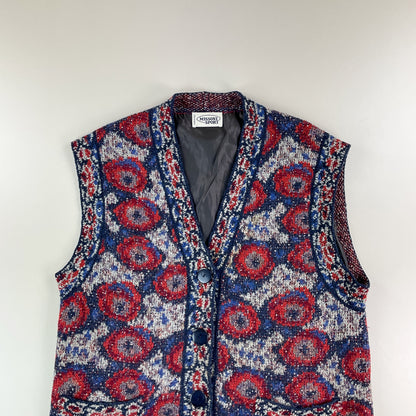 Missoni Sport 90s Weste - Large-MISSONI-olesstore-vintage-secondhand-shop-austria-österreich