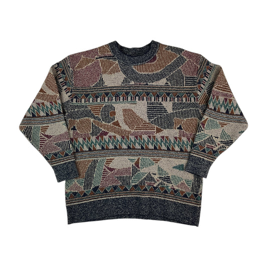 Black Missoni Sport 90s Sweatshirt - 5/Large-MISSONI-olesstore-vintage-secondhand-shop-austria-österreich