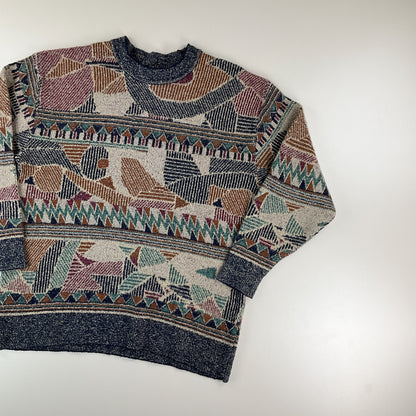 Black Missoni Sport 90s Sweatshirt - 5/Large-MISSONI-olesstore-vintage-secondhand-shop-austria-österreich