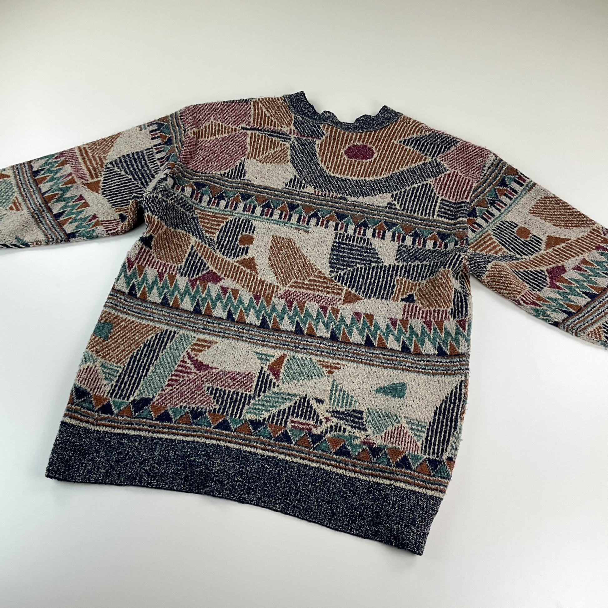 Black Missoni Sport 90s Sweatshirt - 5/Large-MISSONI-olesstore-vintage-secondhand-shop-austria-österreich