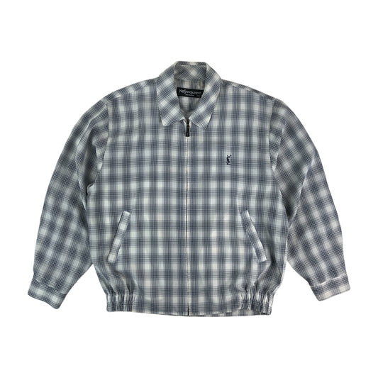 Yves Saint Laurent Harrington Jacke - Large-YSL-olesstore-vintage-secondhand-shop-austria-österreich