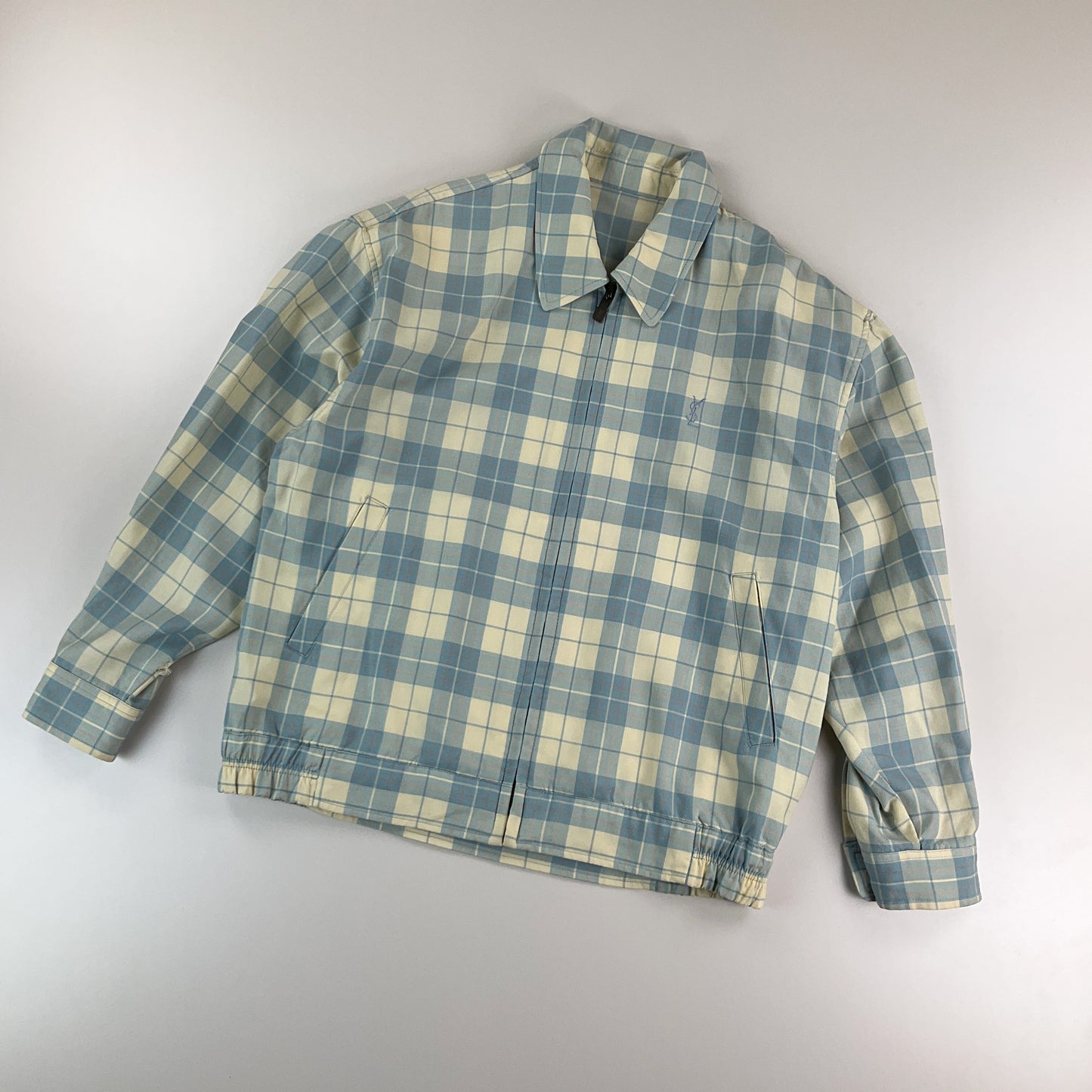 Yves Saint Laurent Harrington Jacke - Medium-YSL-olesstore-vintage-secondhand-shop-austria-österreich