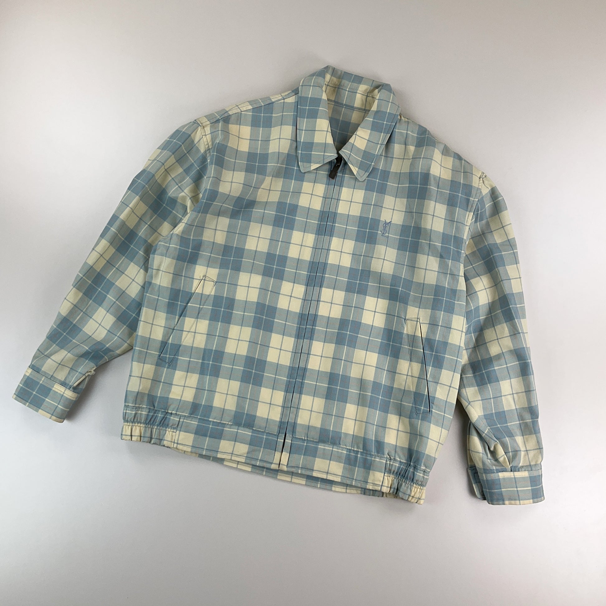 Yves Saint Laurent Harrington Jacke - Medium-YSL-olesstore-vintage-secondhand-shop-austria-österreich