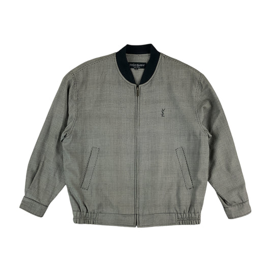 Yves Saint Laurent Harrington Jacke - Medium-YSL-olesstore-vintage-secondhand-shop-austria-österreich