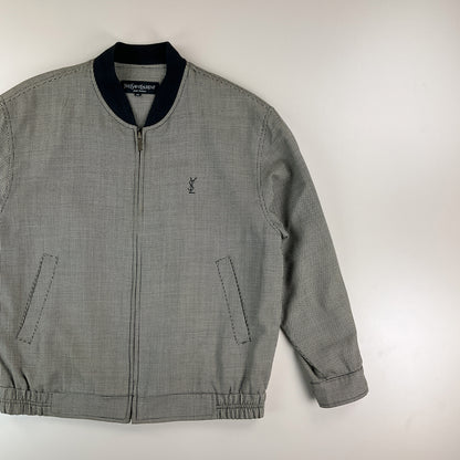 Yves Saint Laurent Harrington Jacke - Medium-YSL-olesstore-vintage-secondhand-shop-austria-österreich