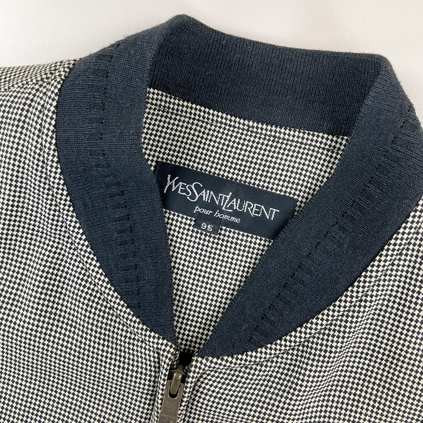 Yves Saint Laurent Harrington Jacke - Medium-YSL-olesstore-vintage-secondhand-shop-austria-österreich