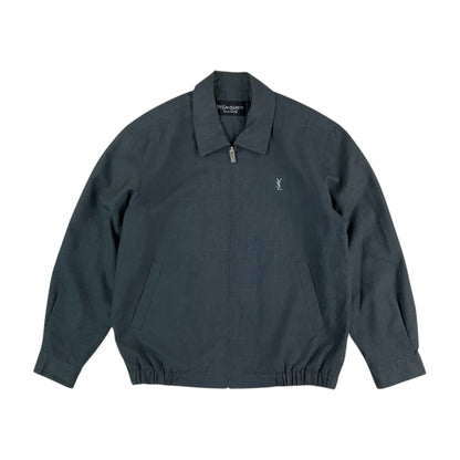 Yves Saint Laurent Harrington Jacke - Medium-YSL-olesstore-vintage-secondhand-shop-austria-österreich