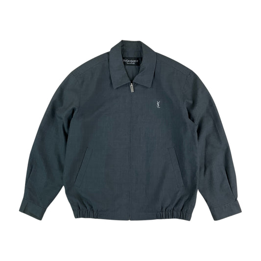 Yves Saint Laurent Harrington Jacke - Medium-YSL-olesstore-vintage-secondhand-shop-austria-österreich