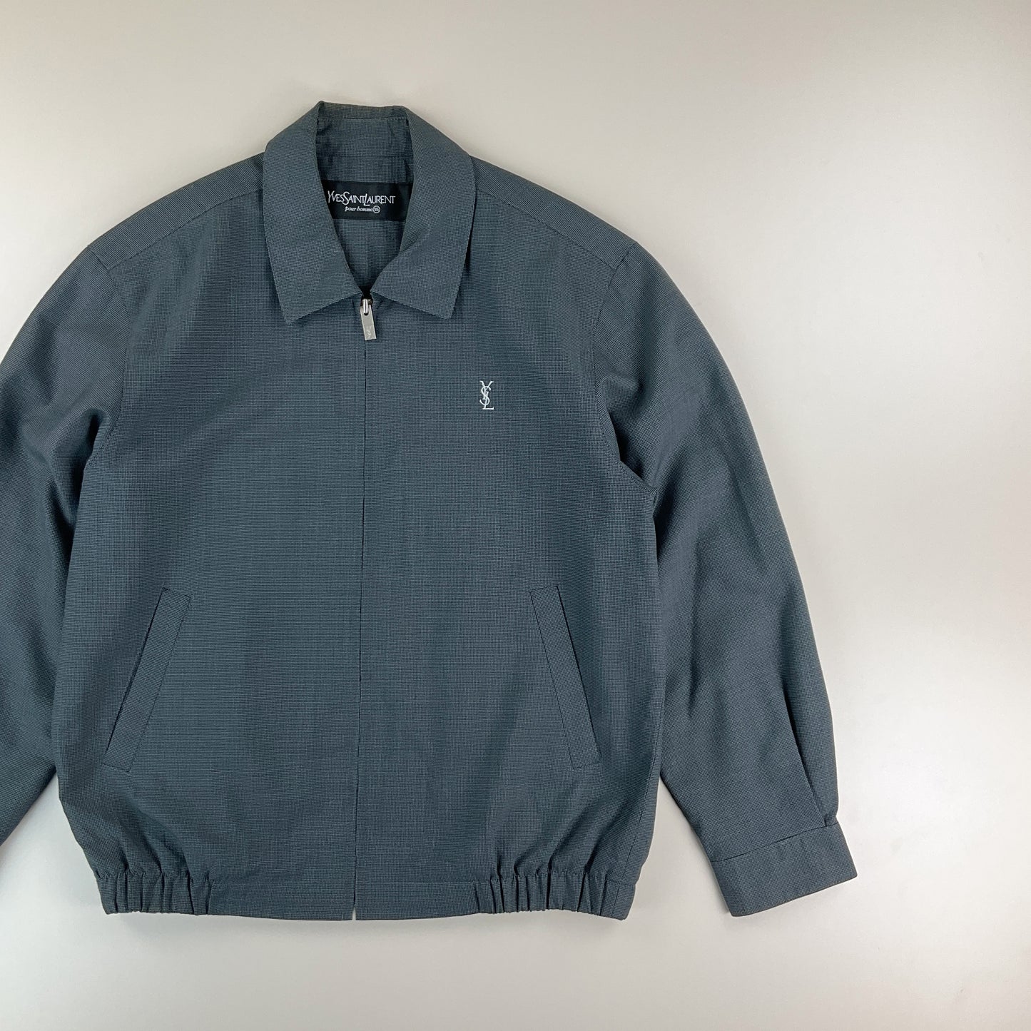 Yves Saint Laurent Harrington Jacke - Medium-YSL-olesstore-vintage-secondhand-shop-austria-österreich