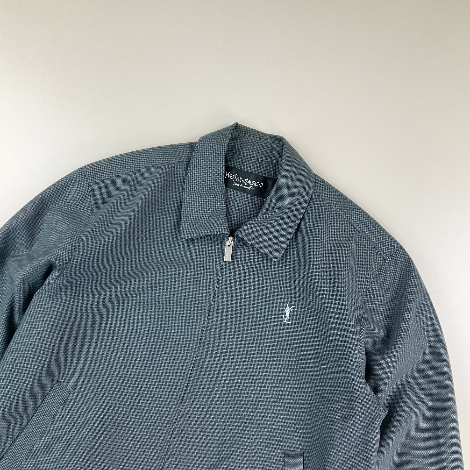 Yves Saint Laurent Harrington Jacke - Medium-YSL-olesstore-vintage-secondhand-shop-austria-österreich