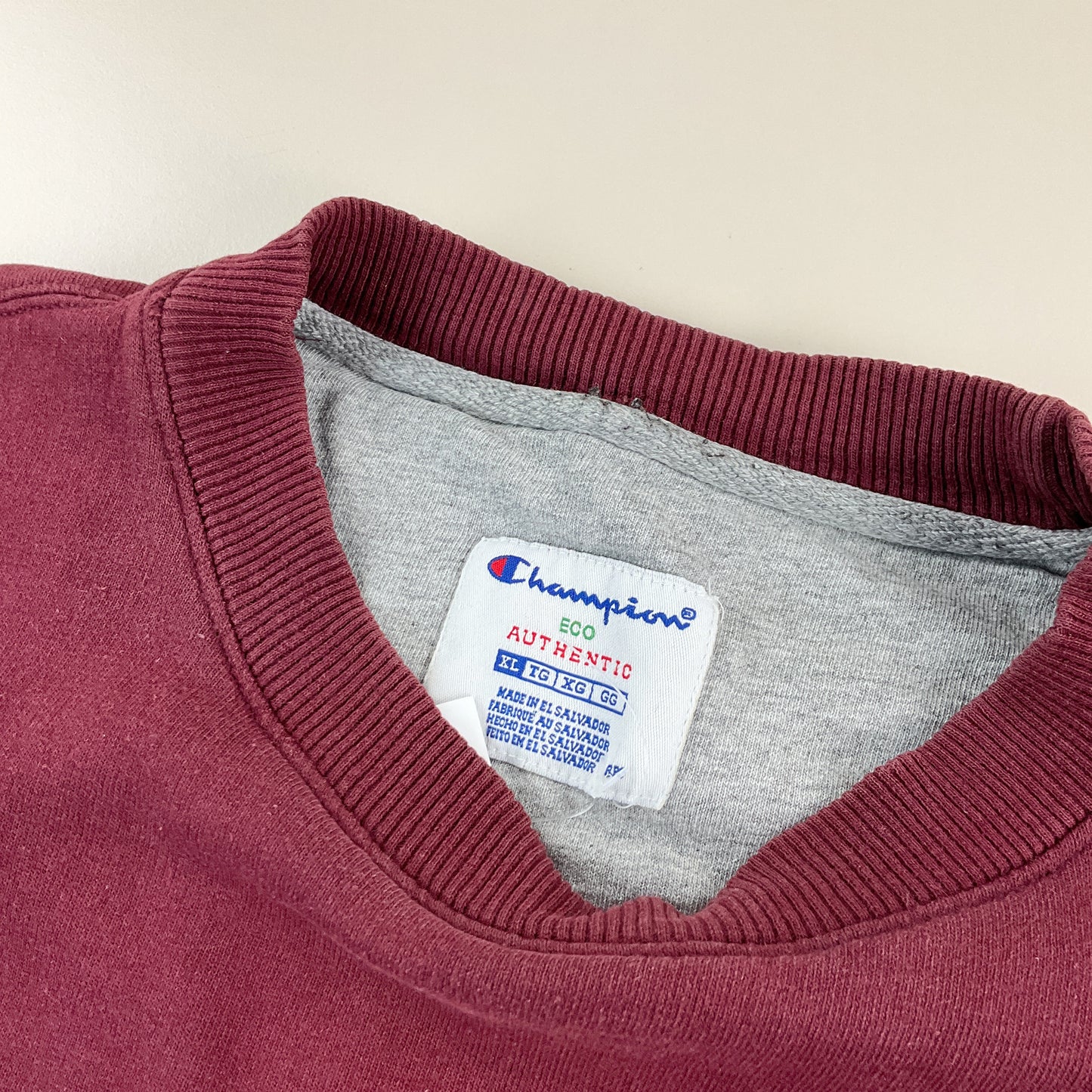 Champion 90s Basic Sweatshirt - XL-Champion-olesstore-vintage-secondhand-shop-austria-österreich
