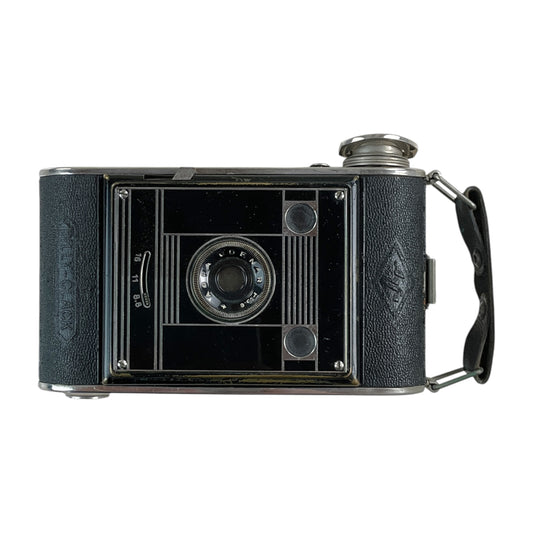 Agfa Billy Clack 1930s Rollfilmkamera mit Ledertasche-OLESSTORE-olesstore-vintage-secondhand-shop-austria-österreich