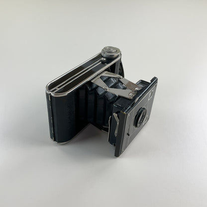 Agfa Billy Clack 1930s Rollfilmkamera mit Ledertasche-OLESSTORE-olesstore-vintage-secondhand-shop-austria-österreich
