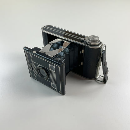 Agfa Billy Clack 1930s Rollfilmkamera mit Ledertasche-OLESSTORE-olesstore-vintage-secondhand-shop-austria-österreich