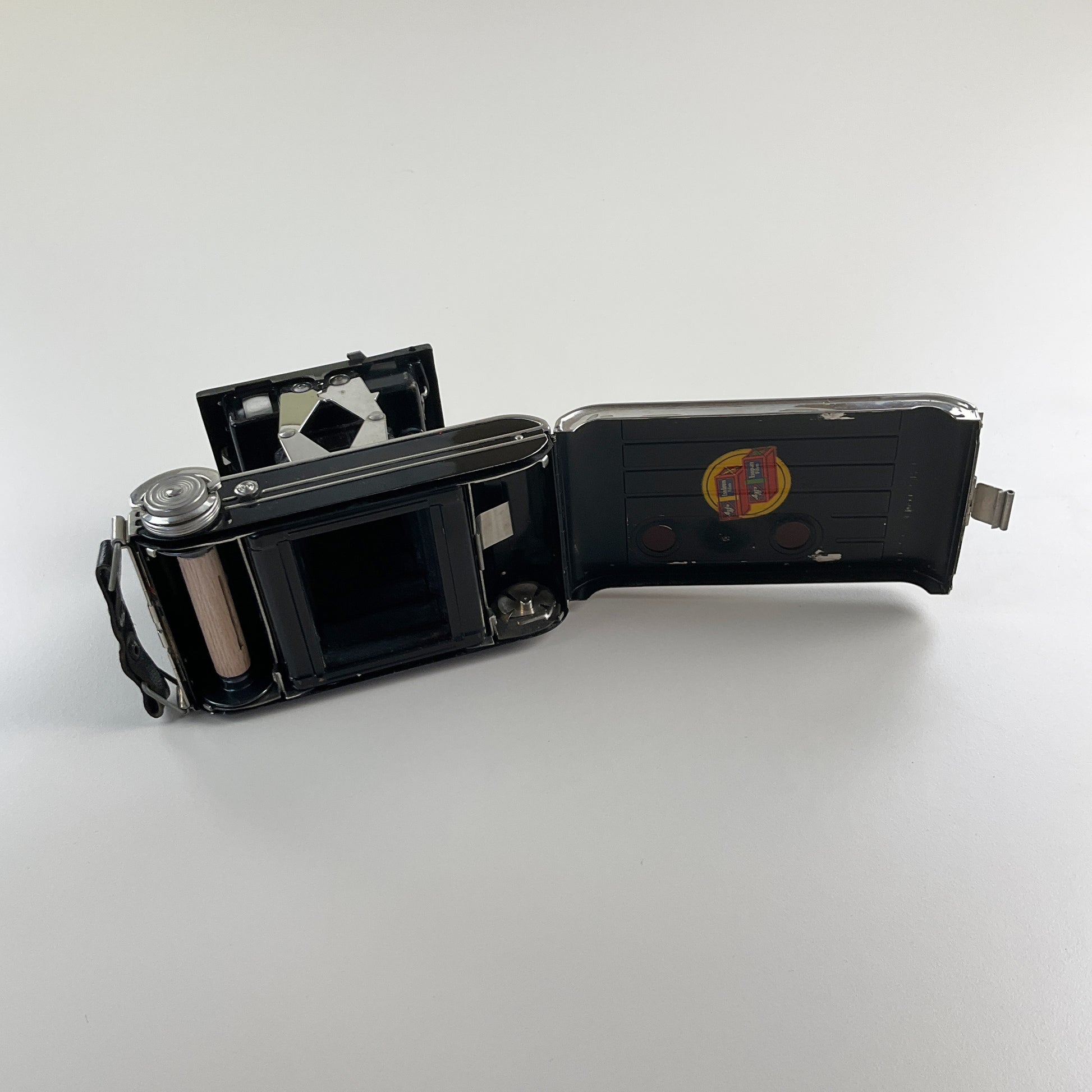 Agfa Billy Clack 1930s Rollfilmkamera mit Ledertasche-OLESSTORE-olesstore-vintage-secondhand-shop-austria-österreich