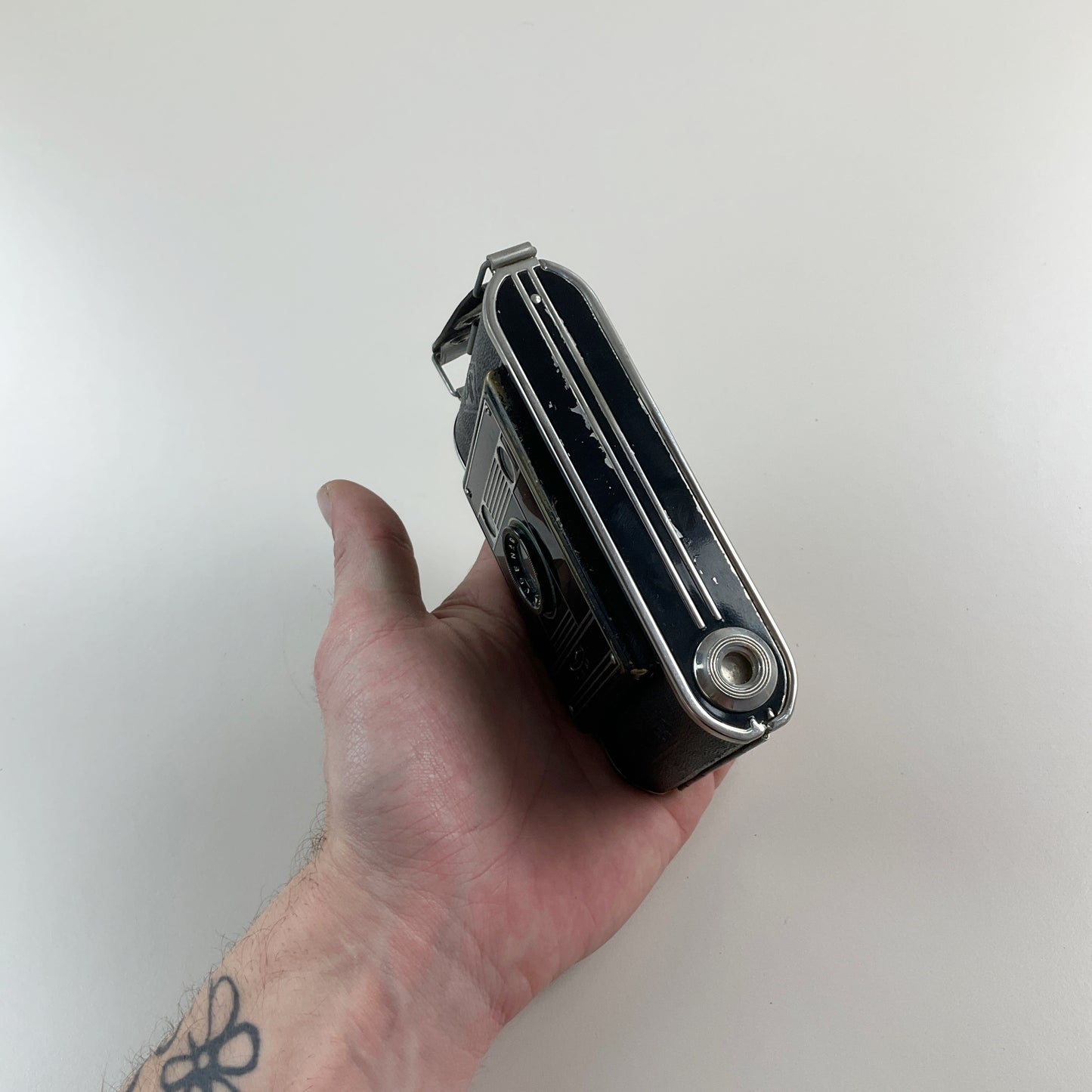 Agfa Billy Clack 1930s Rollfilmkamera mit Ledertasche-OLESSTORE-olesstore-vintage-secondhand-shop-austria-österreich