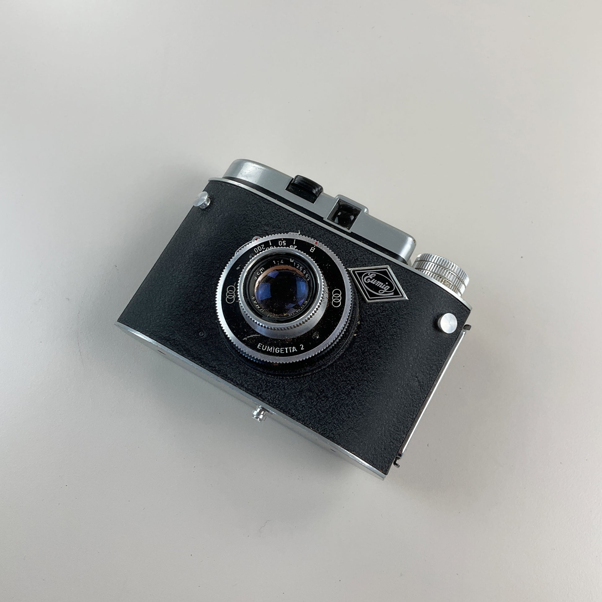 Eumig Eumigetta 2 Rollfilmkamera 1953-OLESSTORE-olesstore-vintage-secondhand-shop-austria-österreich