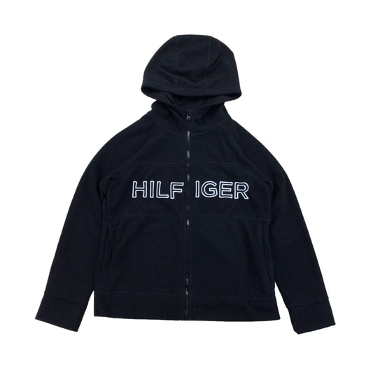 Tommy Hilfiger Fleece Zip Hoodie - Women/M-TOMMY HILFIGER-olesstore-vintage-secondhand-shop-austria-österreich