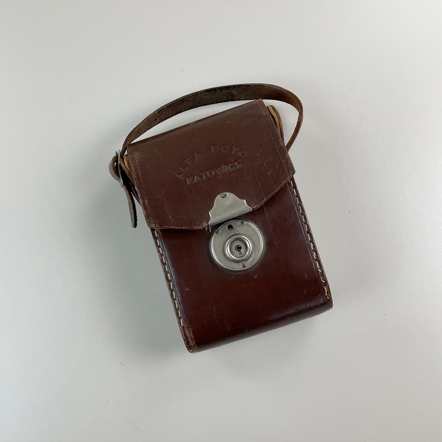 Agfa Billy Clack 1930s Rollfilmkamera mit Ledertasche-OLESSTORE-olesstore-vintage-secondhand-shop-austria-österreich