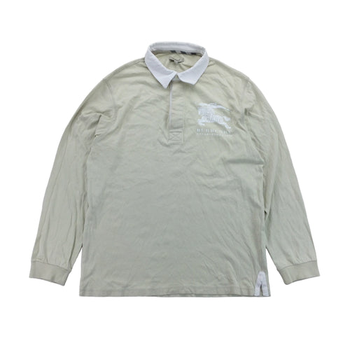 Burberry Longsleeve Polo Shirt - Large-Burberry-olesstore-vintage-secondhand-shop-austria-österreich