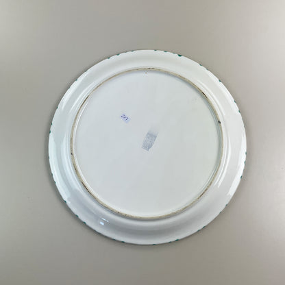 Gmundner Keramik Pizza Teller Grüngeflammt Ø30,5cm-Gmundner Keramik-olesstore-vintage-secondhand-shop-austria-österreich