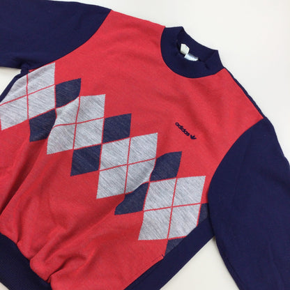 Adidas 70s Sweatshirt - Large-Adidas-olesstore-vintage-secondhand-shop-austria-österreich