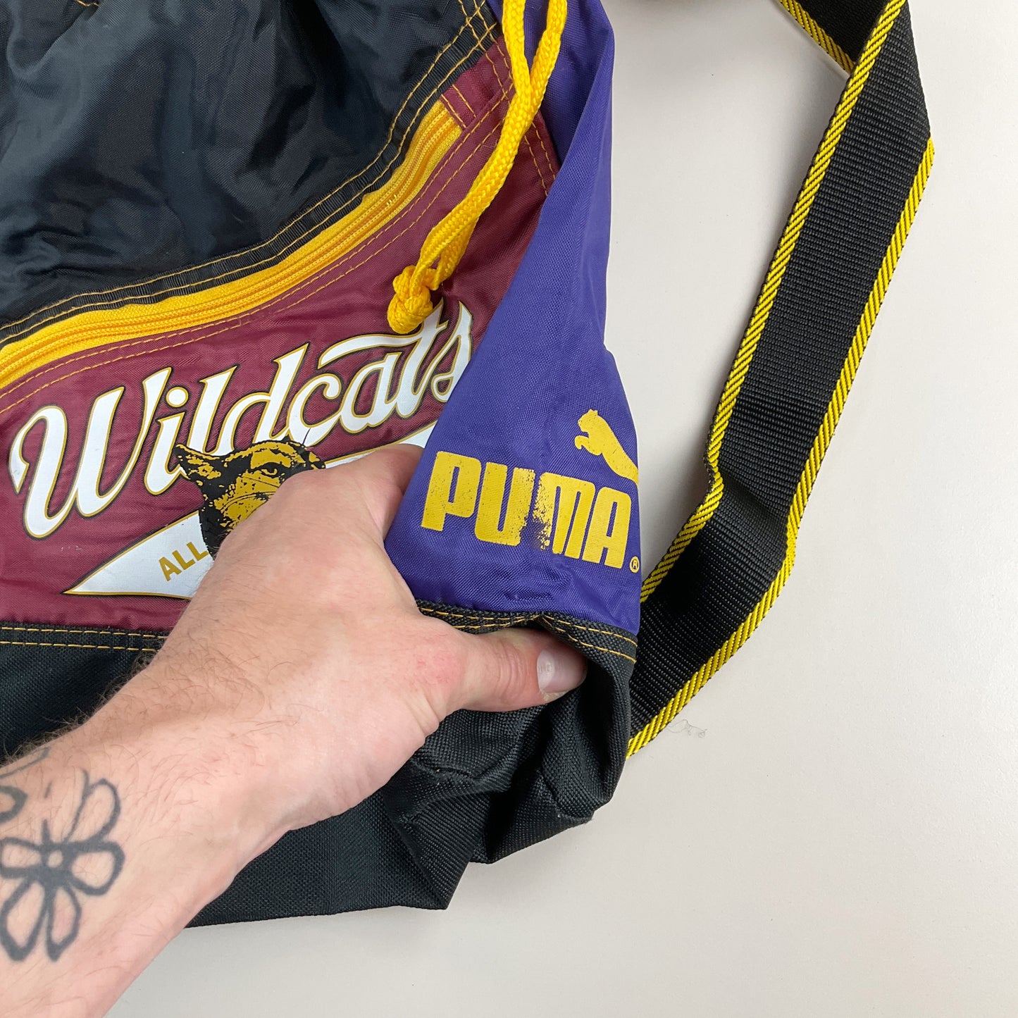 Puma 90s Wildcats Seesack Rucksack-PUMA-olesstore-vintage-secondhand-shop-austria-österreich