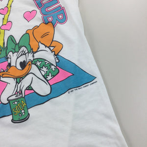 Disney 'Boy Watchers Club' 1987 T-Shirt - Medium-DISNEY-olesstore-vintage-secondhand-shop-austria-österreich
