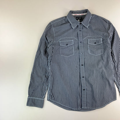 Armani Jeans Y2K Hemd - Large-ARMANI JEANS-olesstore-vintage-secondhand-shop-austria-österreich
