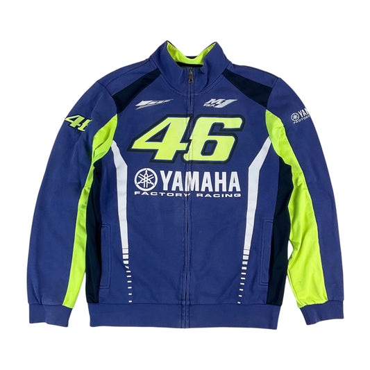 Yamaha Valentino Rossi Zip Sweatshirt - Large-YAMAHA-olesstore-vintage-secondhand-shop-austria-österreich