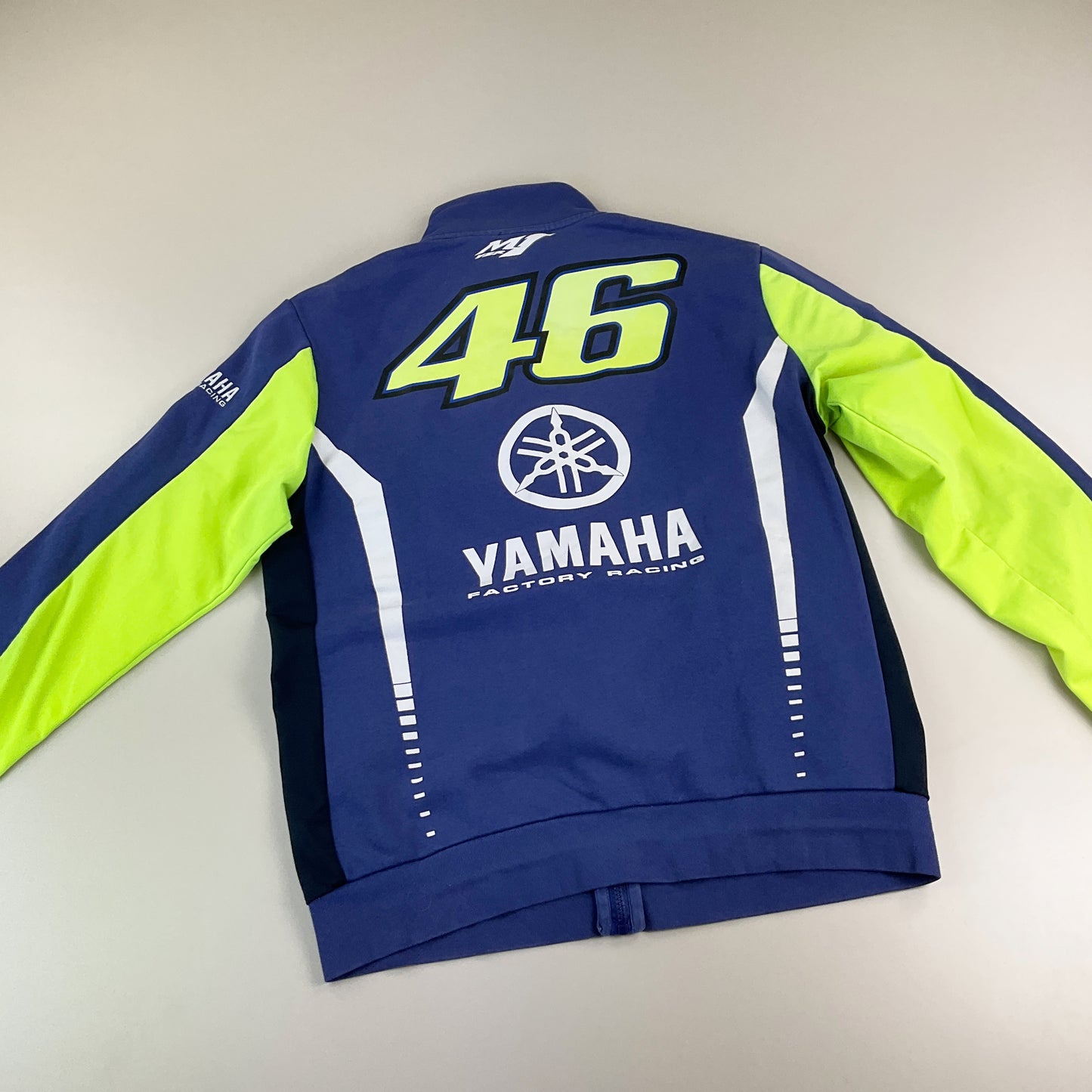 Yamaha Valentino Rossi Zip Sweatshirt - Large-YAMAHA-olesstore-vintage-secondhand-shop-austria-österreich