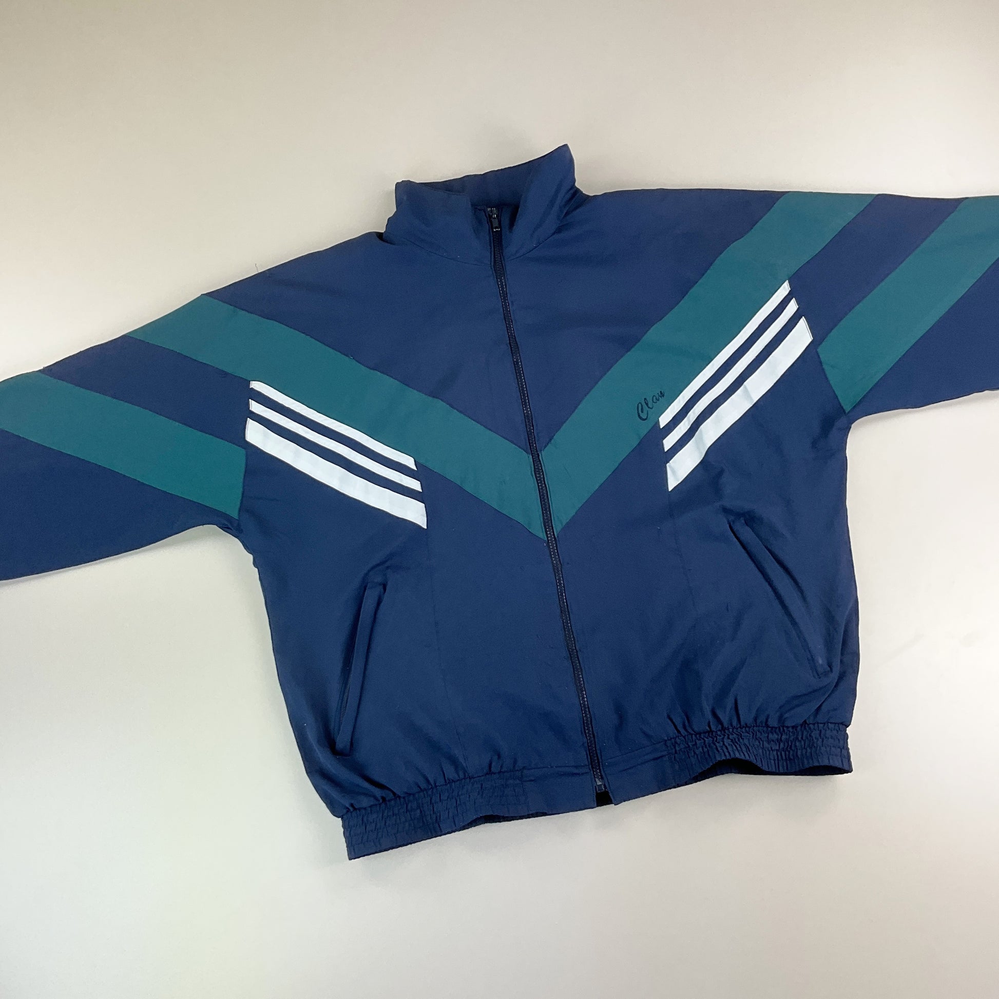 Clan 90s Retro Jacke - XL-Clan-olesstore-vintage-secondhand-shop-austria-österreich