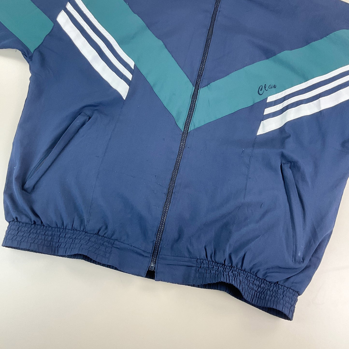 Clan 90s Retro Jacke - XL-Clan-olesstore-vintage-secondhand-shop-austria-österreich