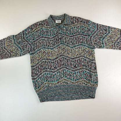 Missoni Sport 90s Sweatshirt - 52/XL-MISSONI-olesstore-vintage-secondhand-shop-austria-österreich