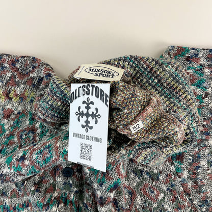 Missoni Sport 90s Sweatshirt - 52/XL-MISSONI-olesstore-vintage-secondhand-shop-austria-österreich