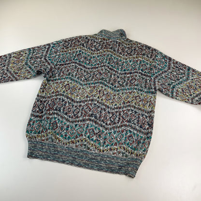 Missoni Sport 90s Sweatshirt - 52/XL-MISSONI-olesstore-vintage-secondhand-shop-austria-österreich