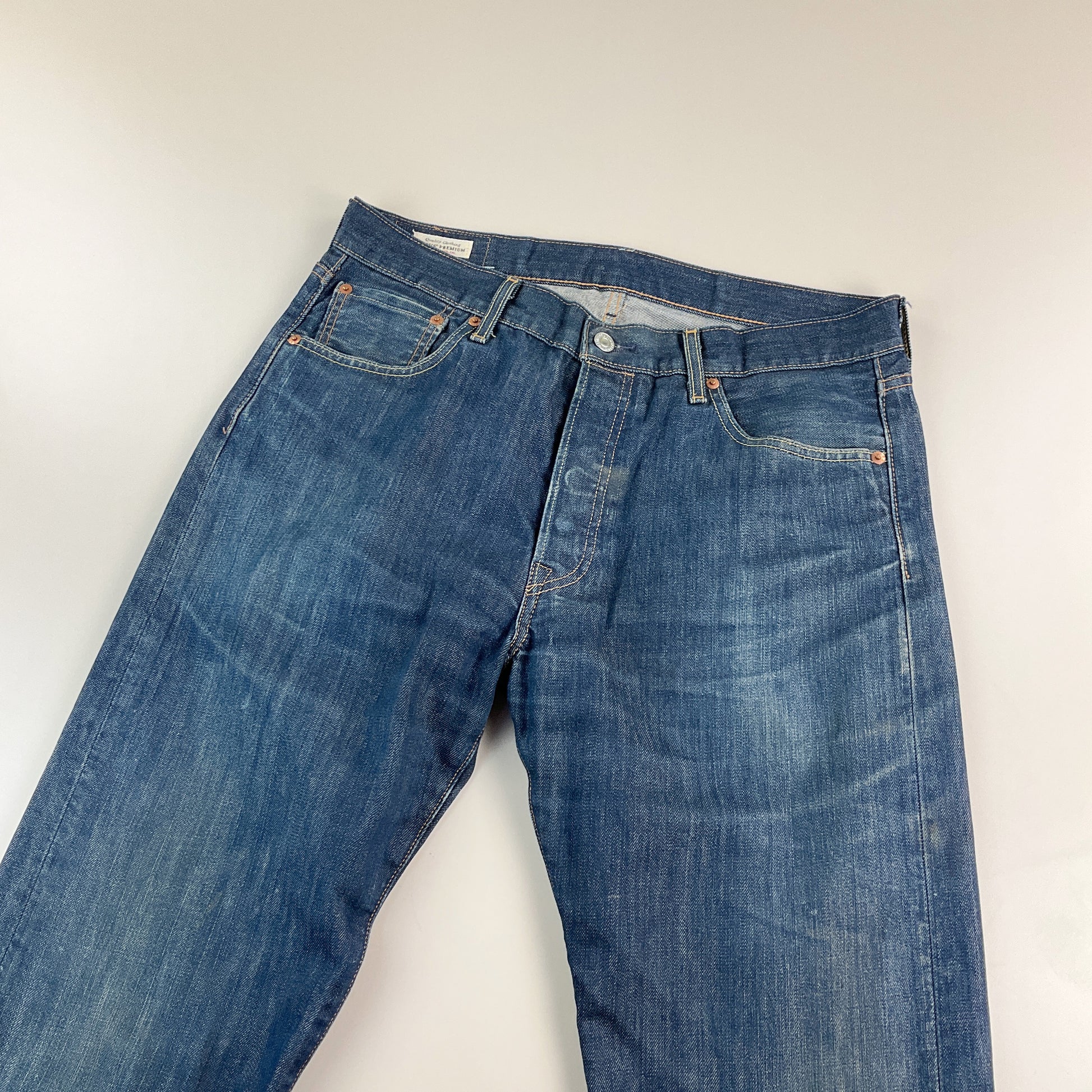 Levi's Lot 501 Denim Jeans - W34 L32-LEVI'S-olesstore-vintage-secondhand-shop-austria-österreich