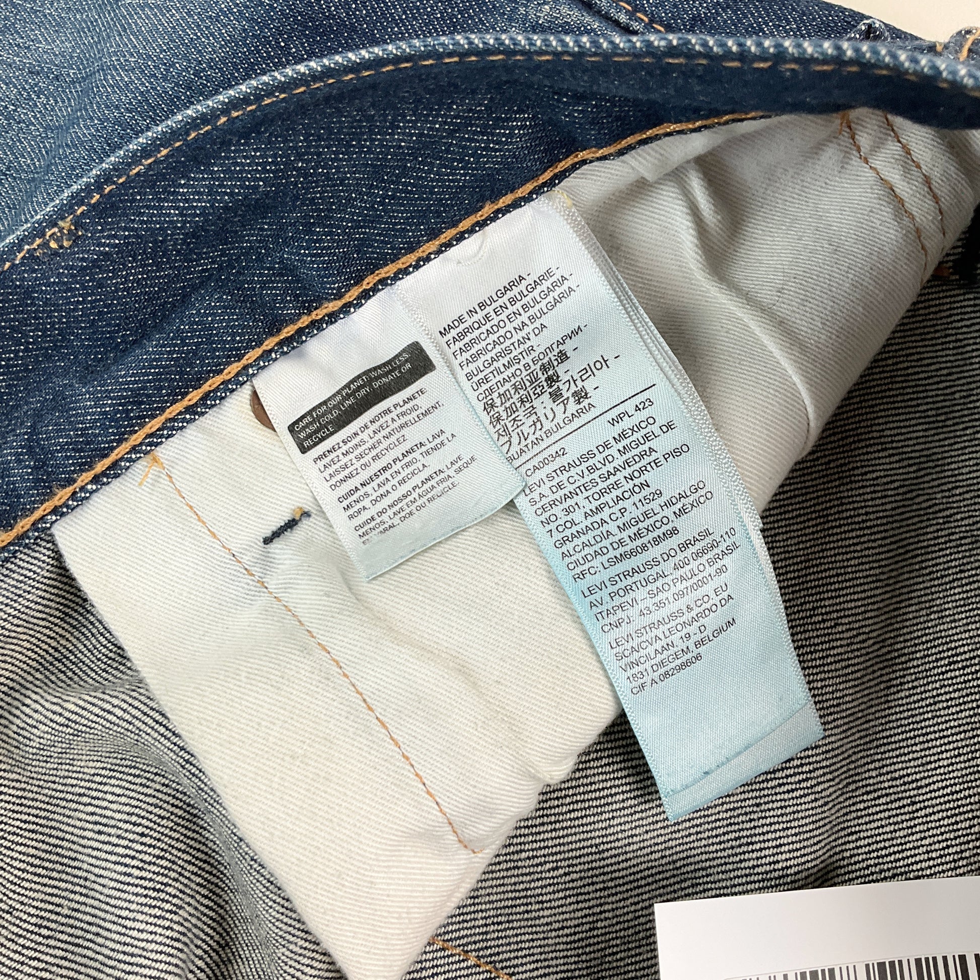 Levi's Lot 501 Denim Jeans - W34 L32-LEVI'S-olesstore-vintage-secondhand-shop-austria-österreich