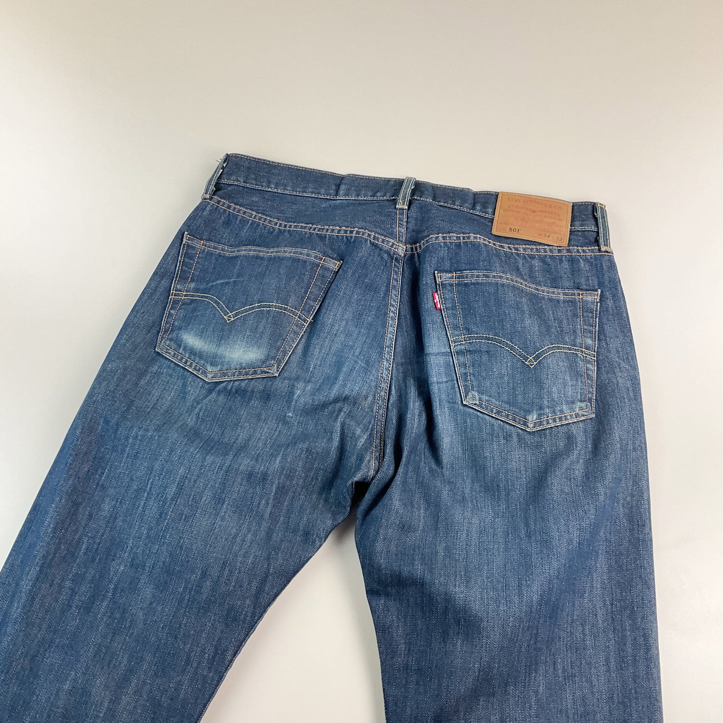Levi's Lot 501 Denim Jeans - W34 L32-LEVI'S-olesstore-vintage-secondhand-shop-austria-österreich