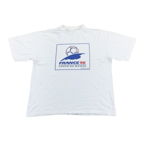 France WM 1998 T-Shirt - XL-FRANCE WM-olesstore-vintage-secondhand-shop-austria-österreich